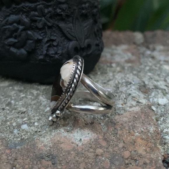 Madagascar Petrified Wood Ring - Picture 3 of 5